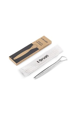 T-Brush Metal Çelik Dil Temizleyicisi