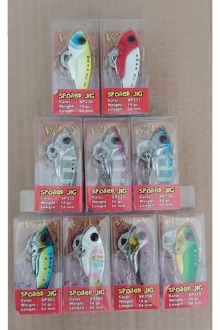 Wily Spoiled Jig 14 G 5.4 Cm Vibrasyon Yem