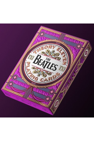 Theory11 The Beatles Pink Oyun Kağıdı Kartı Kartları Destesi Koleksiyonluk