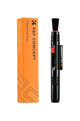 K&f Concept Kf1691 Çift Taraflı Karbon Başlık Lens Temizleme Kalemi
