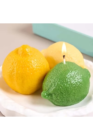 Yatay Limon Mum Silion Kalıp S954