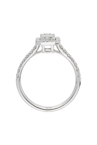 Sirius F Renk 0,32 Karat Baget Pırlanta Yüzük 0823R0114