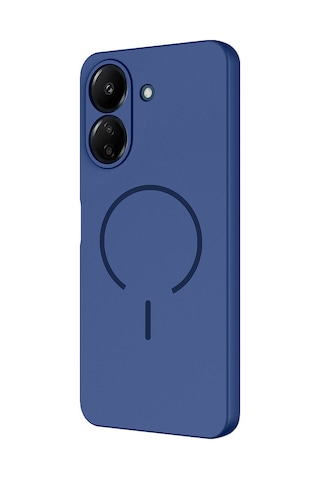 Redmi 13c Kılıf M-safe Şarj Özellikli Rba Meta Kapak - Rose Pembe Rose Pembe