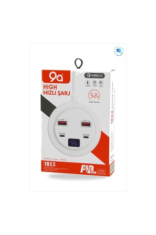Hızlı Şarj Aleti Pd20w Type C Qc3.0 Usb Çoklu Çıkış Akıllı Telefo
