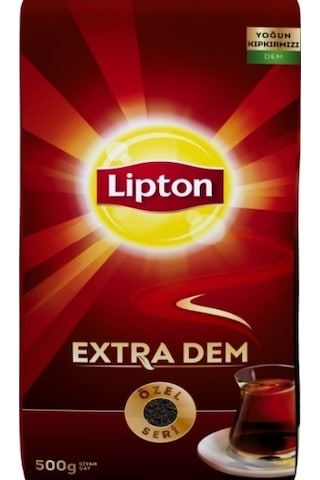Lipton Extra Dem Siyah Dökme Çay 500 G