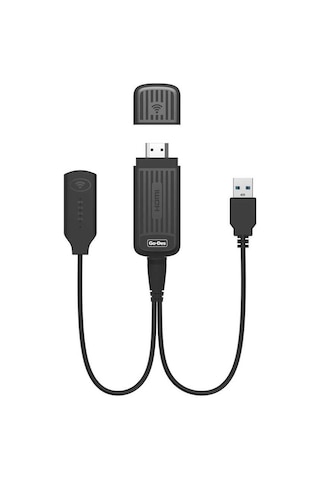 Go Des GD-DM566 Kablosuz HDMI Görüntü Aktarıcı Wireless 2.4Ghz W-Fi Bağlantı - Siyah ZORE-258831