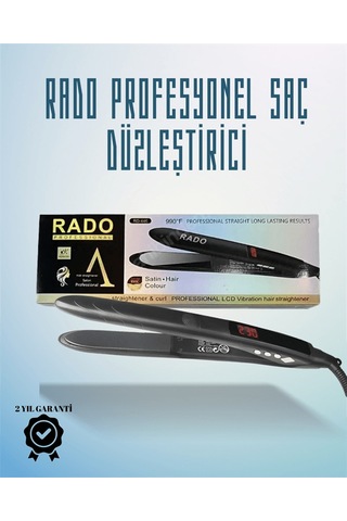 Rado Rd-446 Seyahat Dostu Saç Düzleştirici Güvenlik Kilidi Ve Taşınabilir Tasarım Aklby-bsva58 Diğer