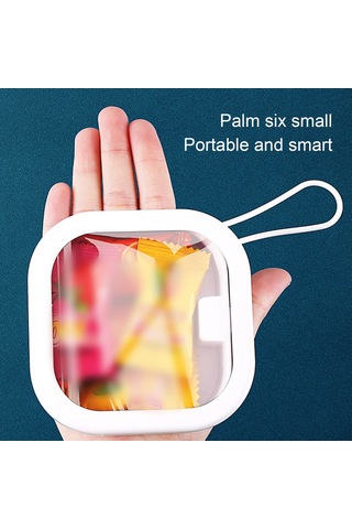 Xindoker Beyaz Plastik Evcil Çeşitli Eşya Saklama Kutusu - Kolay Kullanım, Basıp Açma Fonksiyonu, Masaüstü Taşınabilir Organizer Diğer