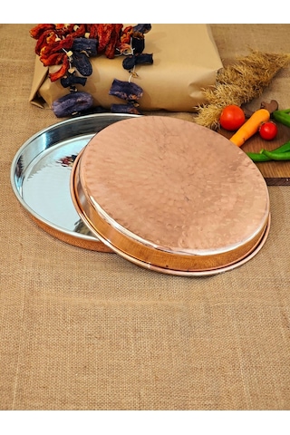 Modabakir Bakır Fırın Tepsisi 29 Cm Model:456852658 Bakır