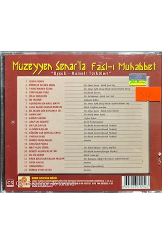 Plak Değildir Cd Dir Cd Müzeyyen Senar' La Faslı Muhabbet Cd