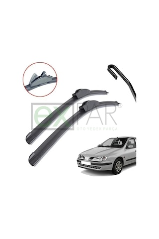 Renault Megane 1 Ön Cam Silecek Süpürgesi Takımı 1996 - 2002 Megan Ön Silecek Renault Megane 1 Ön Cam Silecek Süpürgesi Takımı 1996 - 2002 Megan Ön Silecek