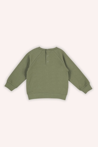 Panço Erkek Bebek İki Cepli Haki Sweatshirt Çok Renkli