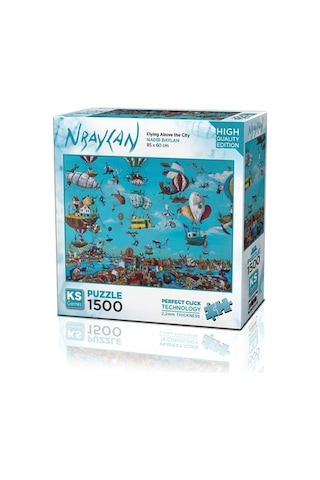 Ks Games Flying Above The City 1500 Parça