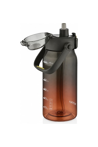 Shotay Gradıent Trıtan Matara Siyah 1500 Ml.