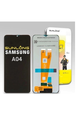 Sunlong Samsung Uyumlu A045 Çıtasız Lcd Ekran Ori