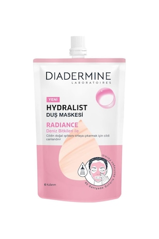 Diadermine Hydralist Duş Maskesi Radiance X 2 Adet