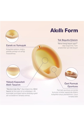 Irie Adet Diski Menstrual Disc Nude