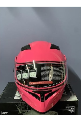 Jiekai Çene Açılır Kask Siyah