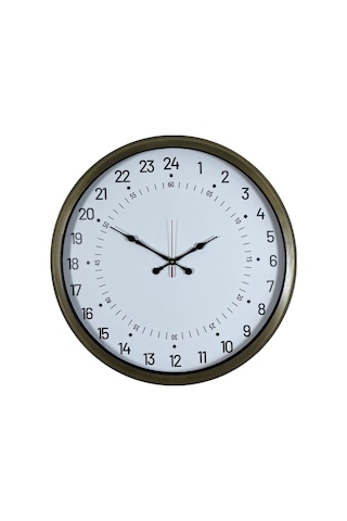 Eskitme 24 Saat Göstergeli Özel Tasarım Duvar Saati 11 17129802