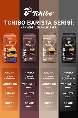 Tchibo Barista Espresso Dark Çekirdek Kahve 1 KG