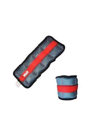 Voit 2 KG X 2 Ayak Bileği Ağırlığı Gri - Kırmızı