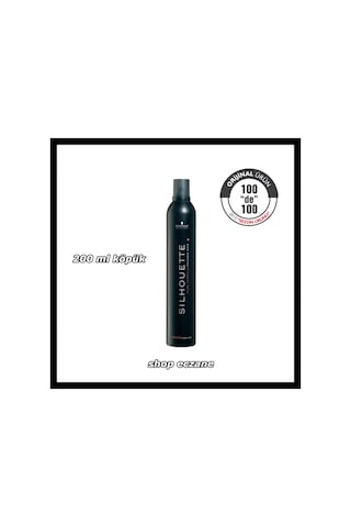 Schwarzkopf Silhouette SüperTutucu Saç Şekillendirici Köpük 200 ML