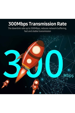 Didadodo 300mbps Duvar Tipi Wifi Router - Güvenli Wps Şifreleme, Usb Portlu, 802.11n Kablosuz Ağ