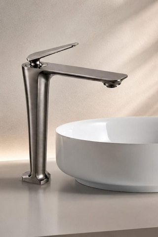 Sensa Uzun Lavabo Bataryası Mat Füme