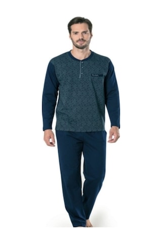 Pierre Cardin 5429 Damatlık Çeyizlik Jakarlı Pijama Takımı