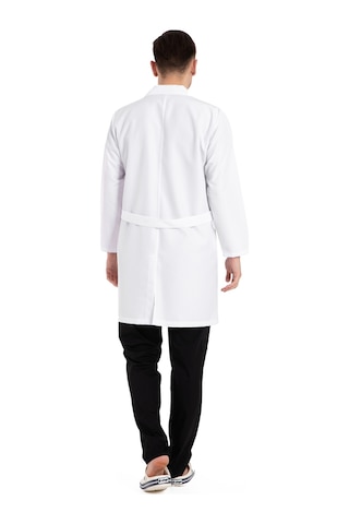 Beyaz Önlük Erkek Model Alpaka Kumaş Ep-01