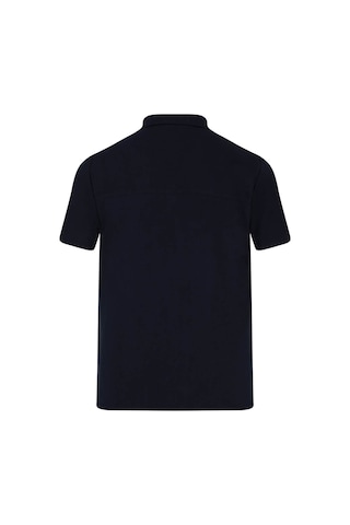 Hatemoğlu Lacivert Regular Fit Apaş Yaka Keten Gömlek 35054 4112002