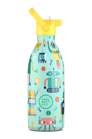 Cool Bottles The Kids Bottle Rolling Skaters Pipetli Termos Suluk Çok Renkli