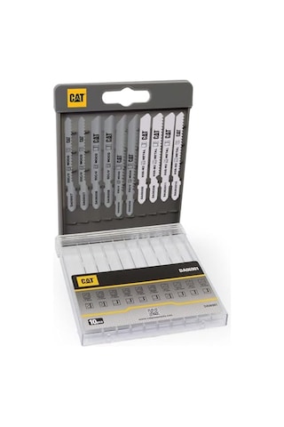 Da06901 Profesyonel Metal/ahşap Hassas/kaba Kesim Dekupaj Testere Ucu 10 Parça