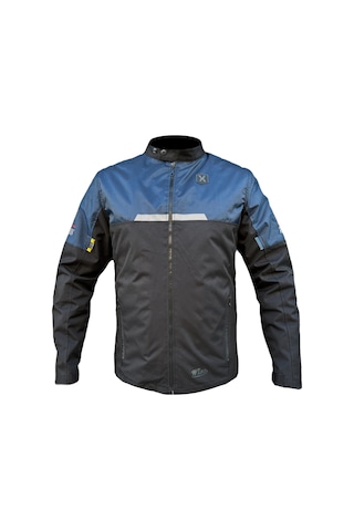 Xspeed Wise Korumalı Motosiklet Montu 50. Yıl Özel Mavi Siyah