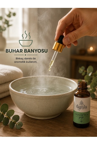 Biodamla Natural Okaliptus Yağı 20 Ml