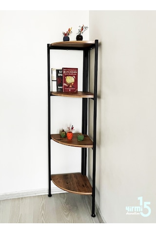 Köşe Kitaplık- Atlantik Çam Köşe Kitaplık & Raf