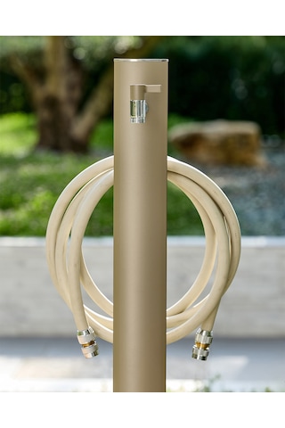 Totem Oval Bahçe Çeşmesi - Açık Gri