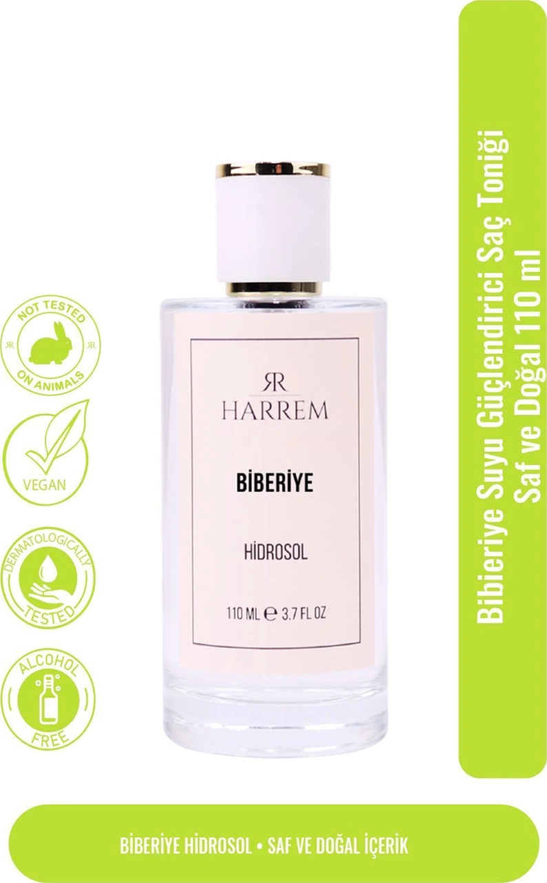 Biberiye Suyu Sebum/yağ Dengeleyici Ve Güçlendirici Saç Toniği Saf Ve Doğal 100 Ml