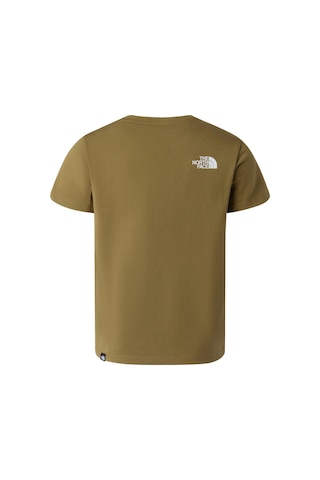 The North Face Teen Sımple Dome Regular Ss Tee Genç Tişört Nf0a87t42el1 Sarı