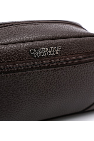 Cambridge Polo Club Erkek Bakım Çantası Plevr50131 Kahverengi