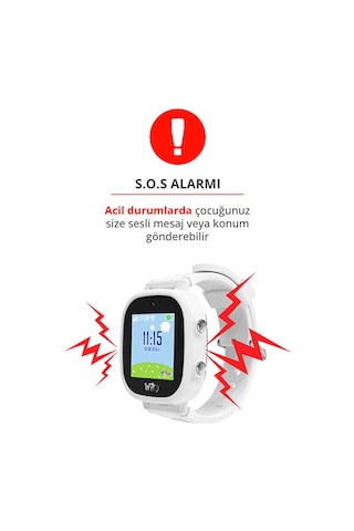 Wiky Watch 5E e-SIM Akıllı Çocuk Saati (İthalatçı Garantili)