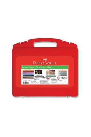 Zyzqstore 38 Adet Boyama Çantası, Çocuklar İçin Renkli Boyama Eğlencesi, Boyama Seti Çantası