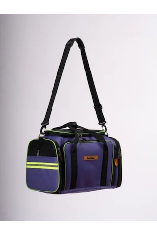 Brave Paws Sp Yıkanabilir Kedi Ve Köpek Çantası Hawaii Fileli Mor Renkli