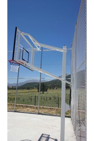 Adelinspor Basketbol Potası Yükseklik Ayarlı 105x180 10 MM Cam