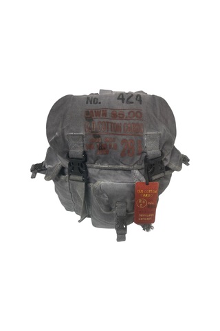 Kaliteli Tek Gözlü Vintage Disayn Unisex Sırt Günlük Okul Gezi Kamp Trekking Çantası Kc Ahtapot Bag Gri - Kırmızı