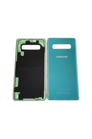 Samsung Galaxy S10 Plus Arka Pil Batarya Kapağı (Cam)