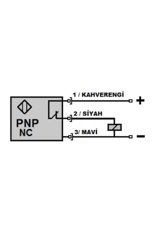 Mefa Me4-s14-pk ,m14/4mm Pnp-nc 3-kablo Endüktif Sensör