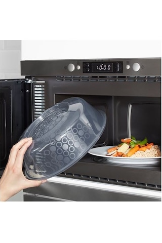 Mikrodalga Fırın Kapağı Meridyendukkan Mavi 26 Cm Mikrodalga Kapa Çok Renkli
