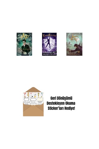 Artemis Fowl 8 - Son Muhafız + Yarım Ay Dedektiflik + Artemis Fowl 6 - Zaman Paradoksu + Okuma Sticker'ları