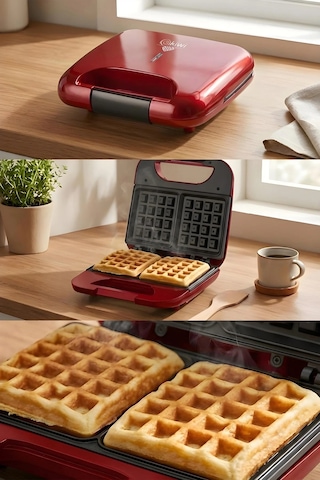 Kiwi KSM-2405W 750 W Waffle Makinesi